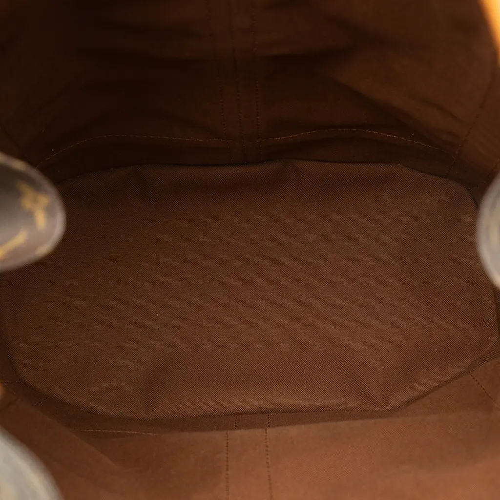 Louis Vuitton Monogram Randonnee GM Brown Canvas Good - Model View