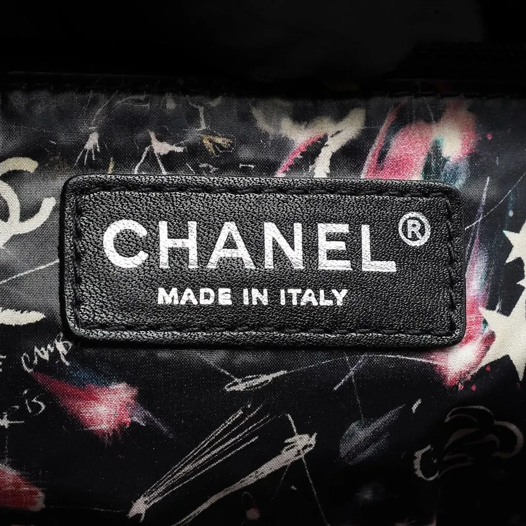 Chanel Quilted Iridescent Calfskin Ground Control Flap Backpack Pink Leather Very good - Box View
