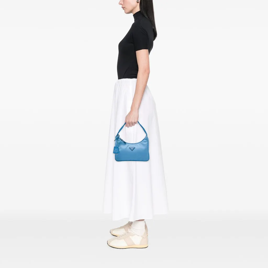 Prada Mini Tessuto Re Edition 2000 Shoulder Bag Blue Polyamide Very good - Box View