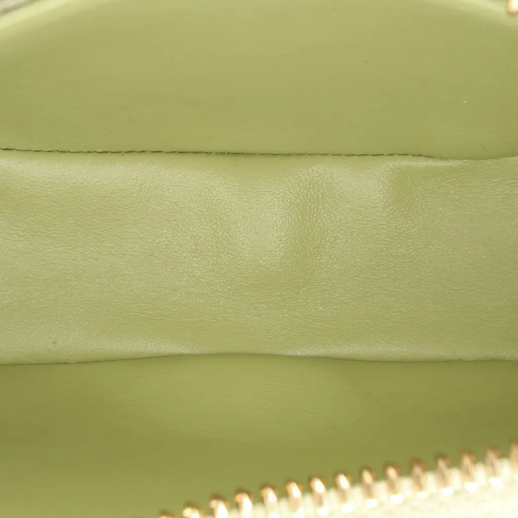 Celine Mini Smooth Calfskin Ava Shoulder Bag Green Leather Very good - Model View
