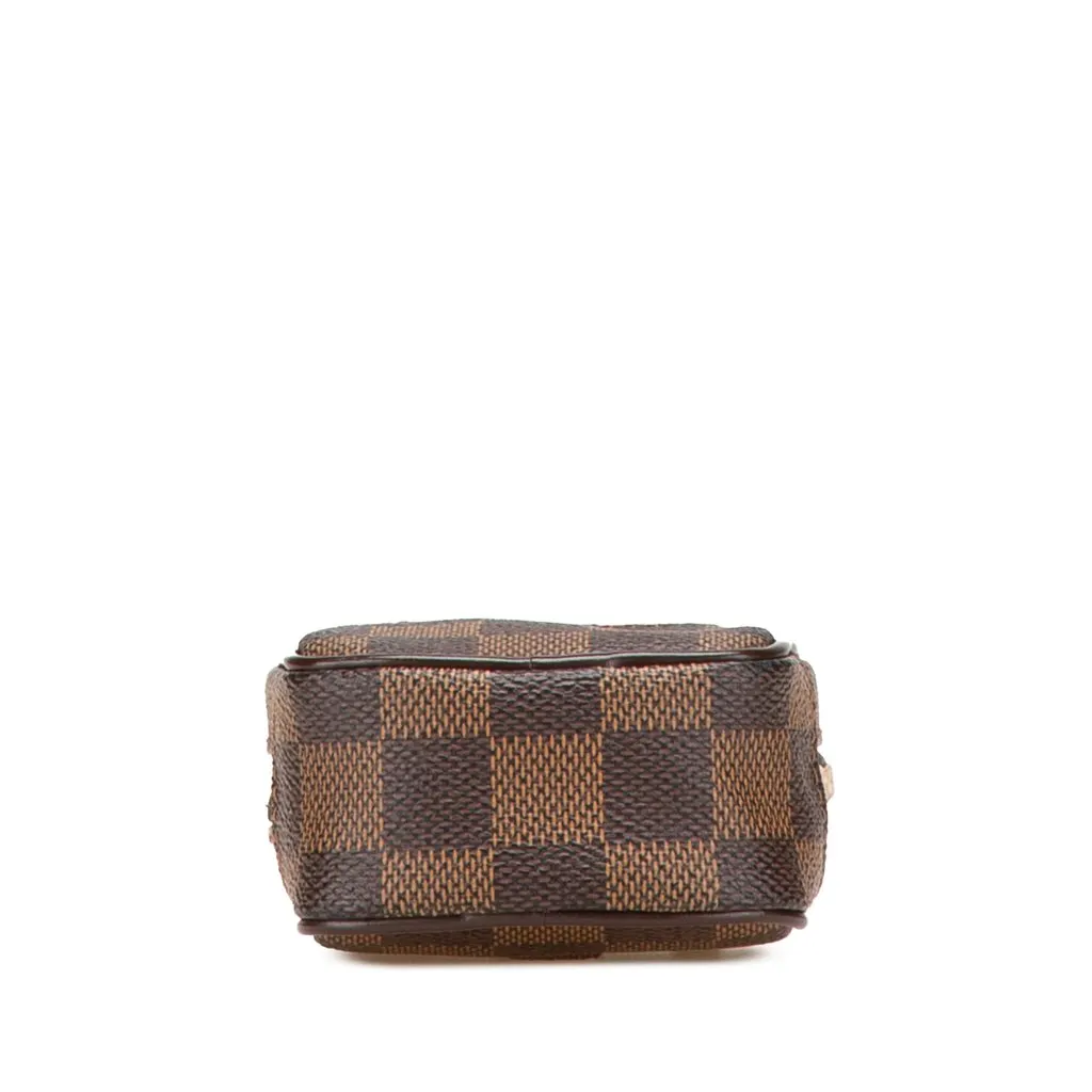 Louis Vuitton Damier Ebene Etui Okapi PM Brown Canvas Good - Inside View