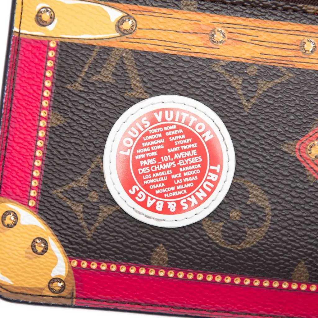 Louis Vuitton Monogram Summer Trunks Pochette Weekend Brown Very good - Box View