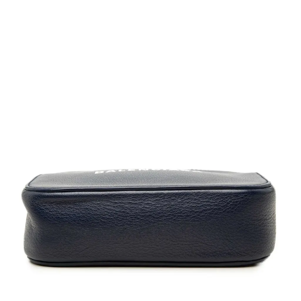 Balenciaga Leather Everyday Camera Bag XS Blue Leather Very good - Inside View