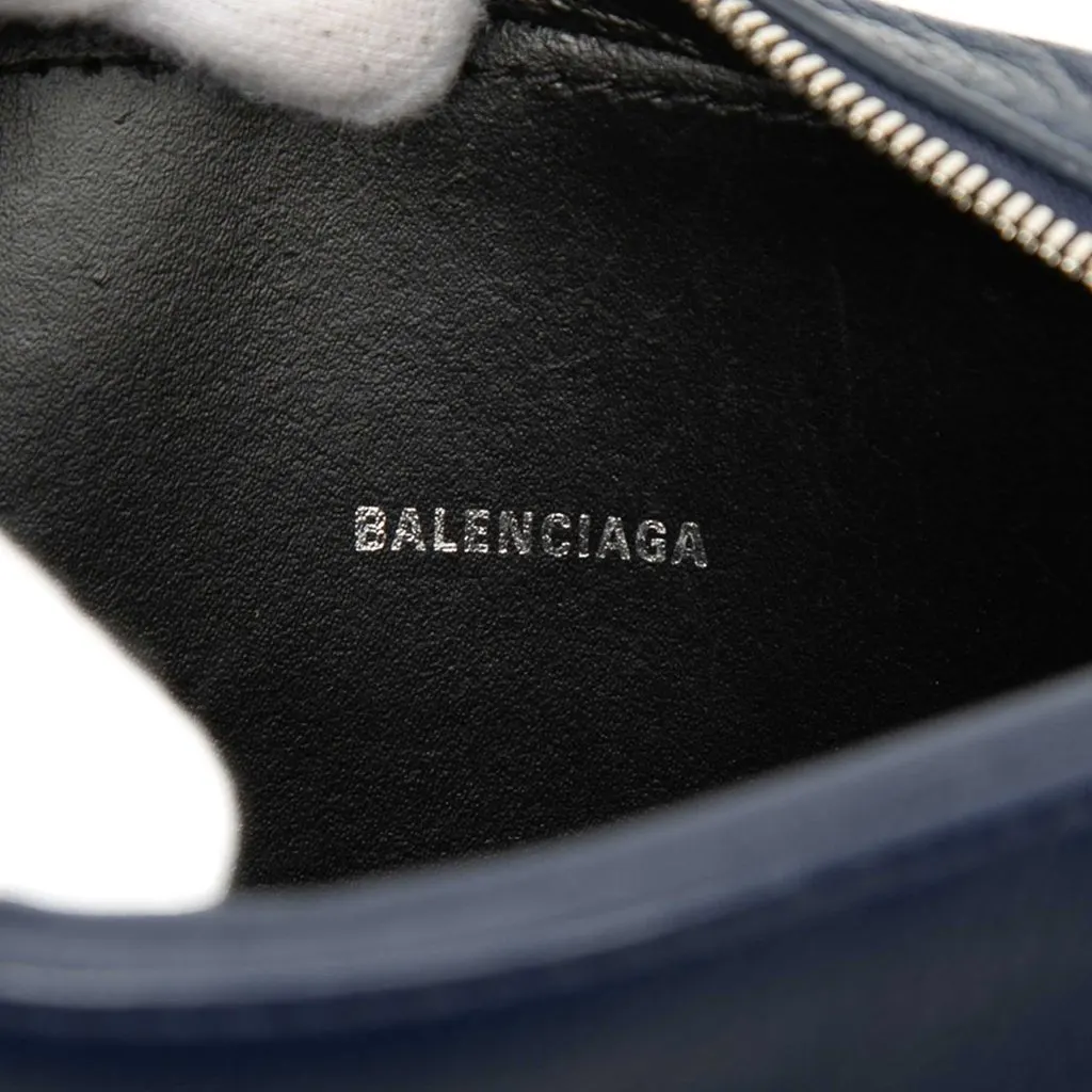 Balenciaga Leather Everyday Camera Bag XS Blue Leather Very good - Box View