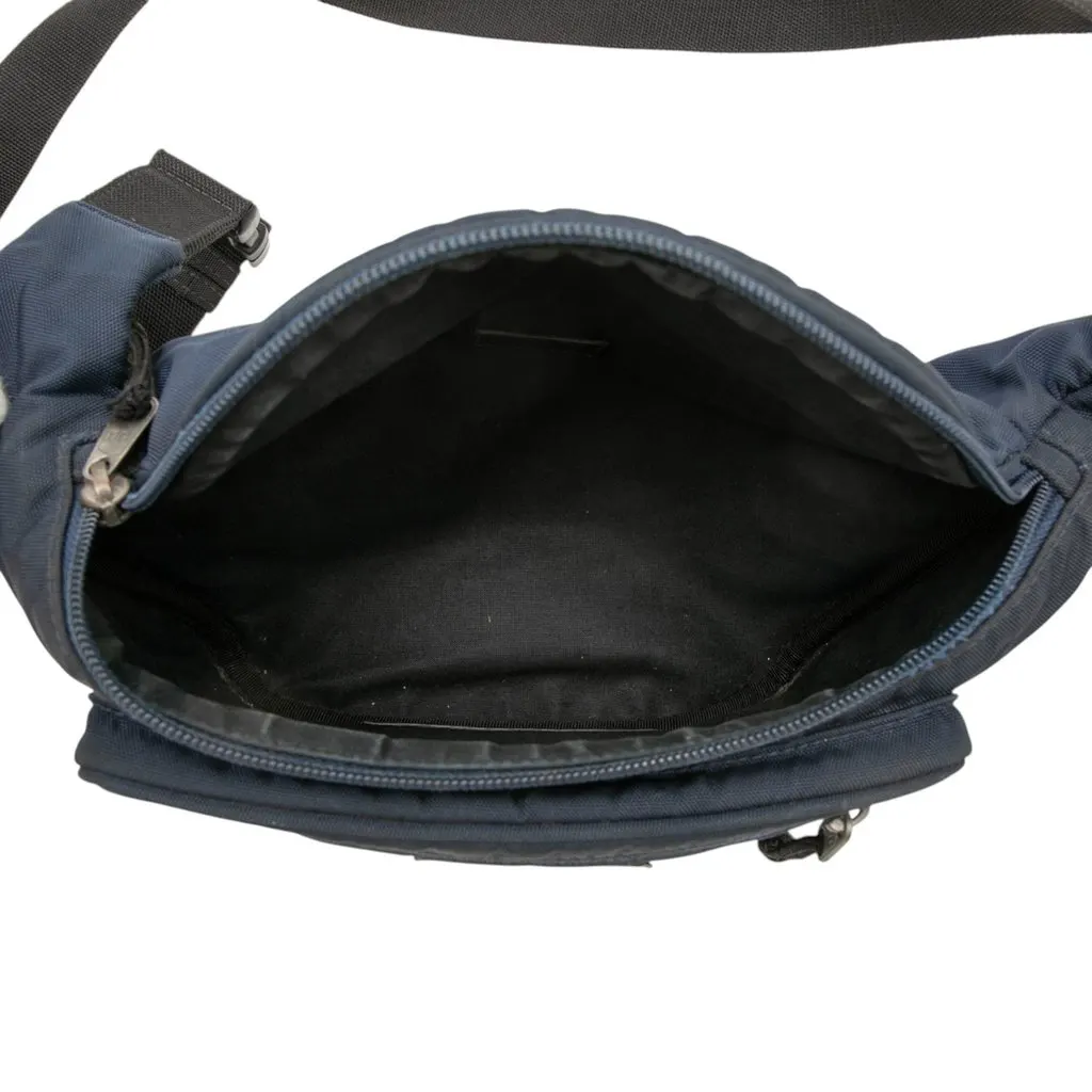 Balenciaga Nylon Explorer Belt Bag Blue Very good - Model View