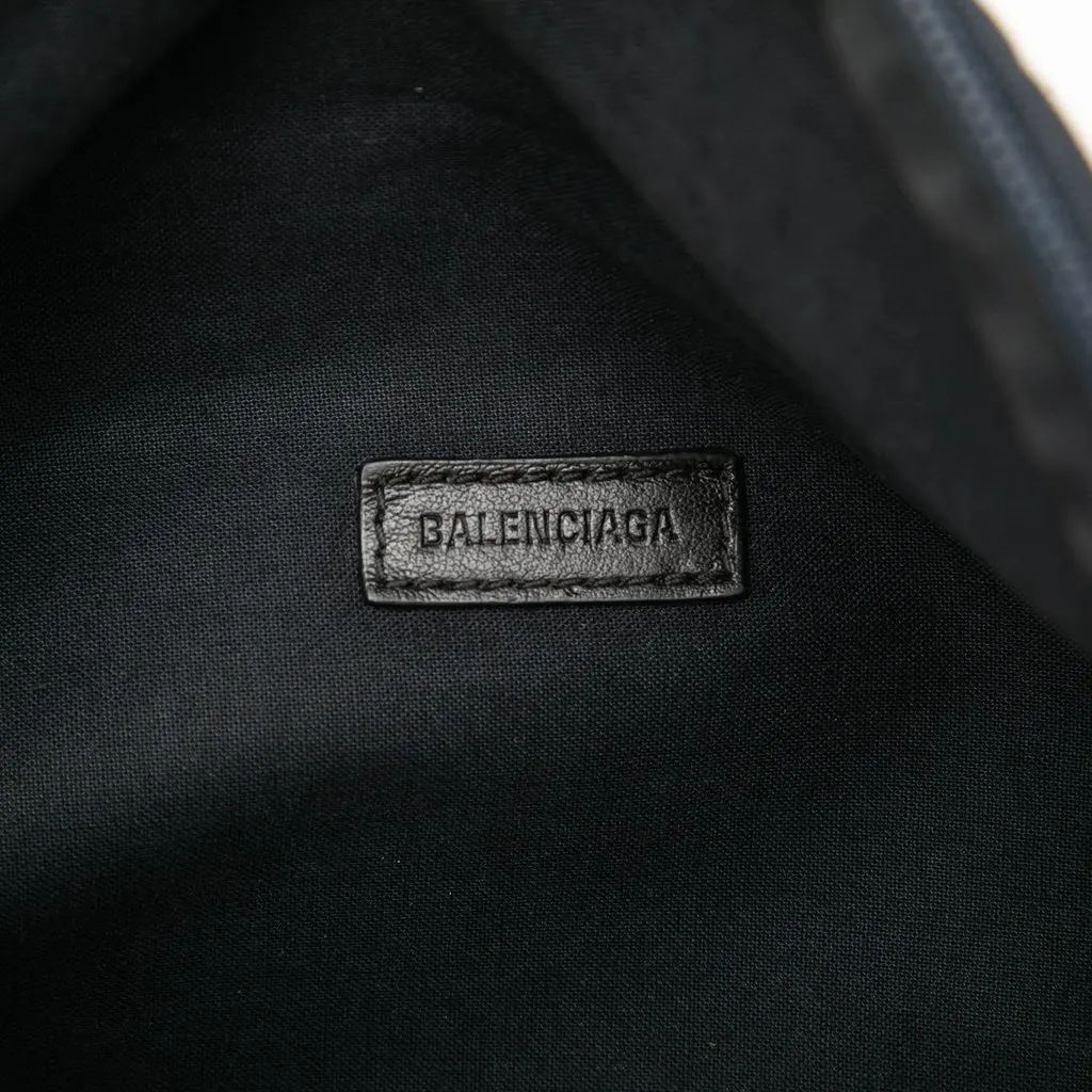 Balenciaga Nylon Explorer Belt Bag Blue Very good - Box View