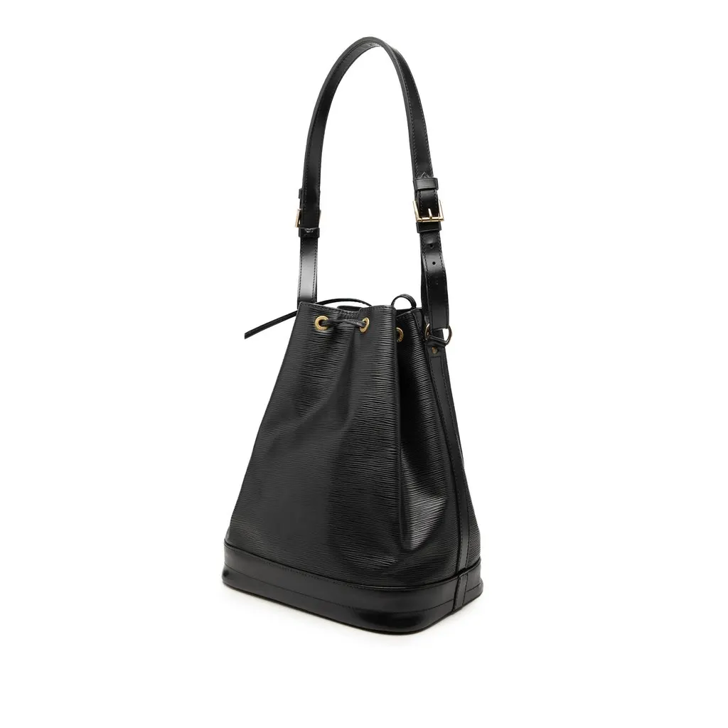 Louis Vuitton Epi Noe GM Black Leather Very good - Back View