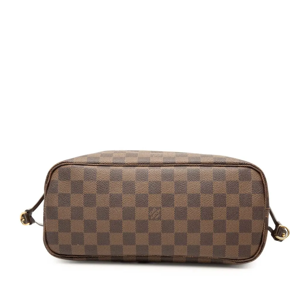 Louis Vuitton Damier Ebene Neverfull PM Brown Very good - Inside View