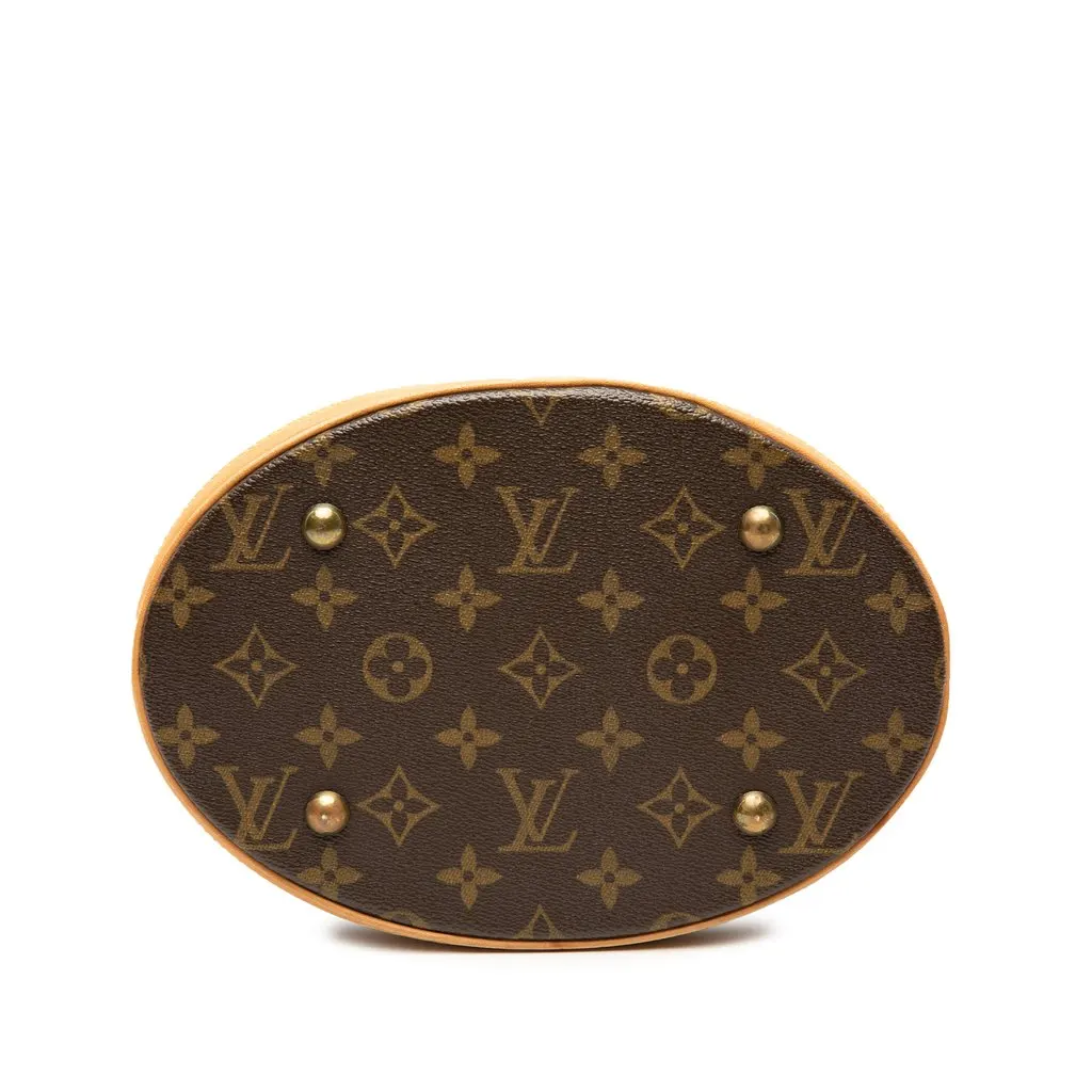 Louis Vuitton Monogram Petit Bucket Brown Very good - Inside View