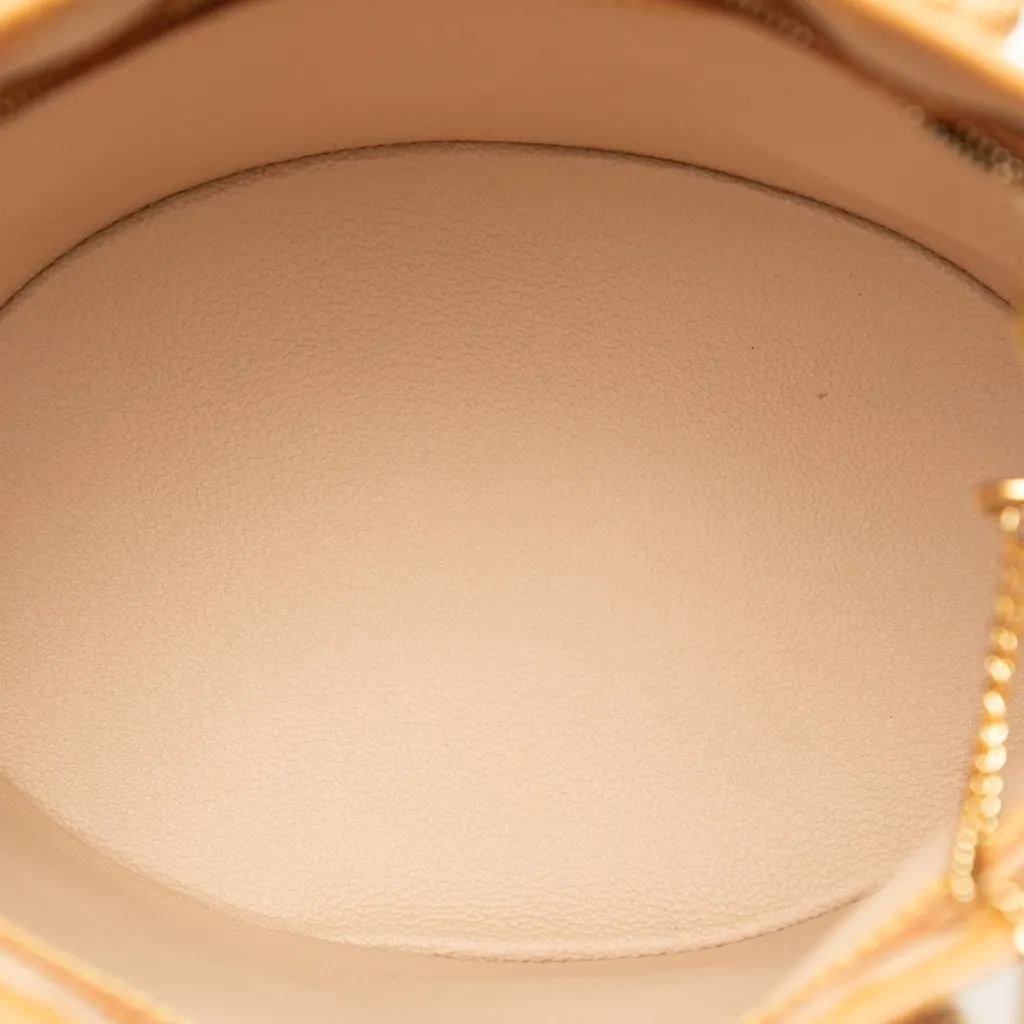 Louis Vuitton Monogram Petit Bucket Brown Very good - Model View