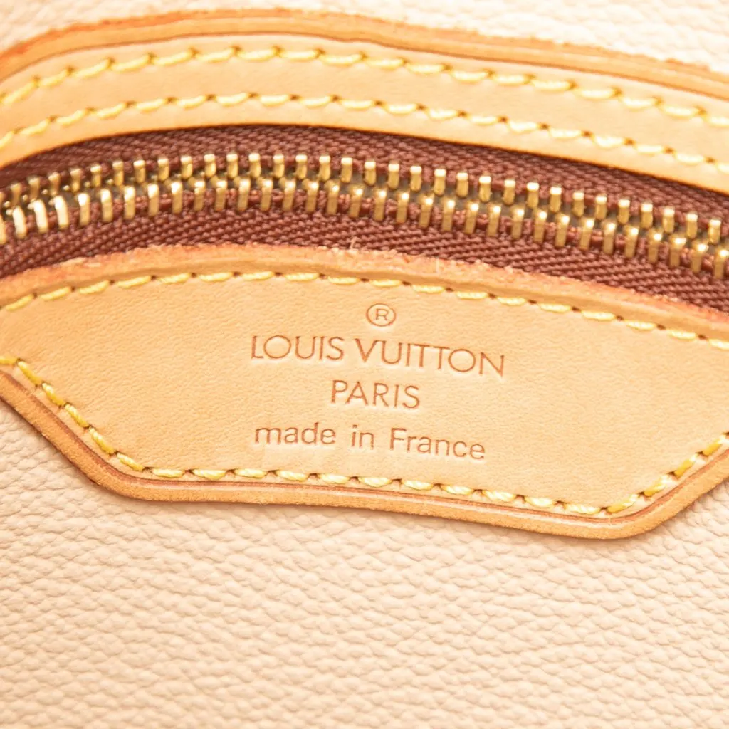 Louis Vuitton Monogram Petit Bucket Brown Very good - Box View