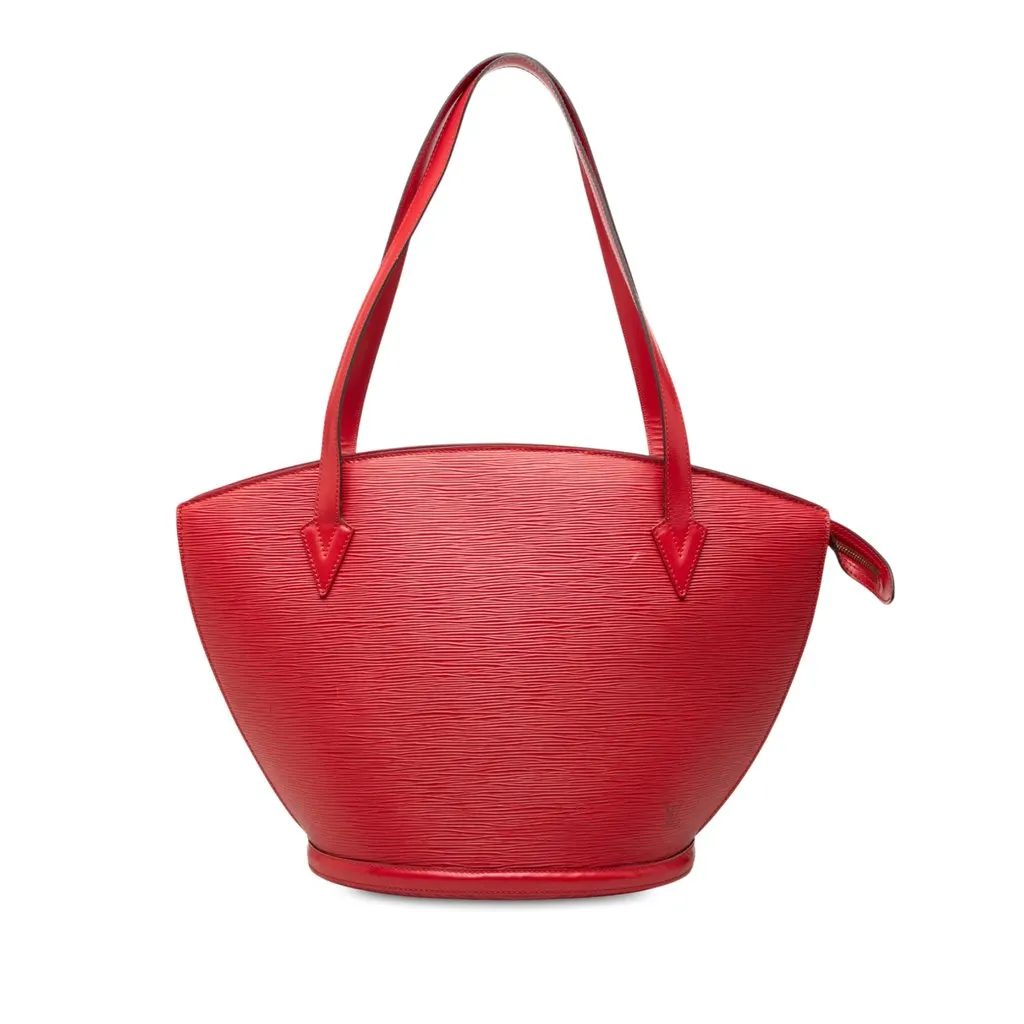 Louis Vuitton Epi Saint Jacques GM Long Strap Red Leather Good - Front View