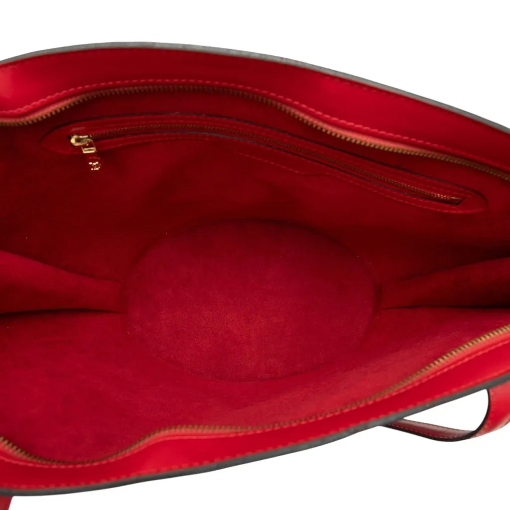 Louis Vuitton Epi Saint Jacques GM Long Strap Red Leather Good - Model View