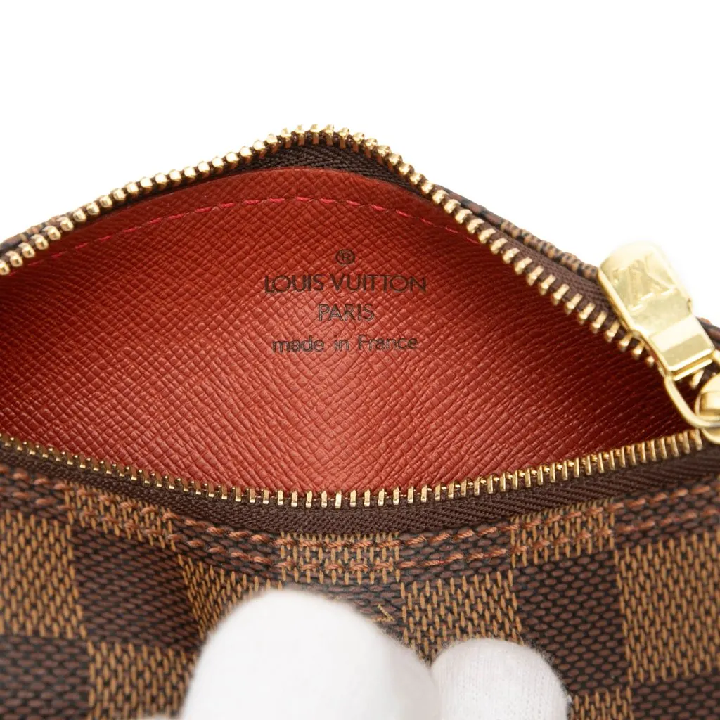 Louis Vuitton Damier Ebene Papillon Pochette Brown Very good - Box View
