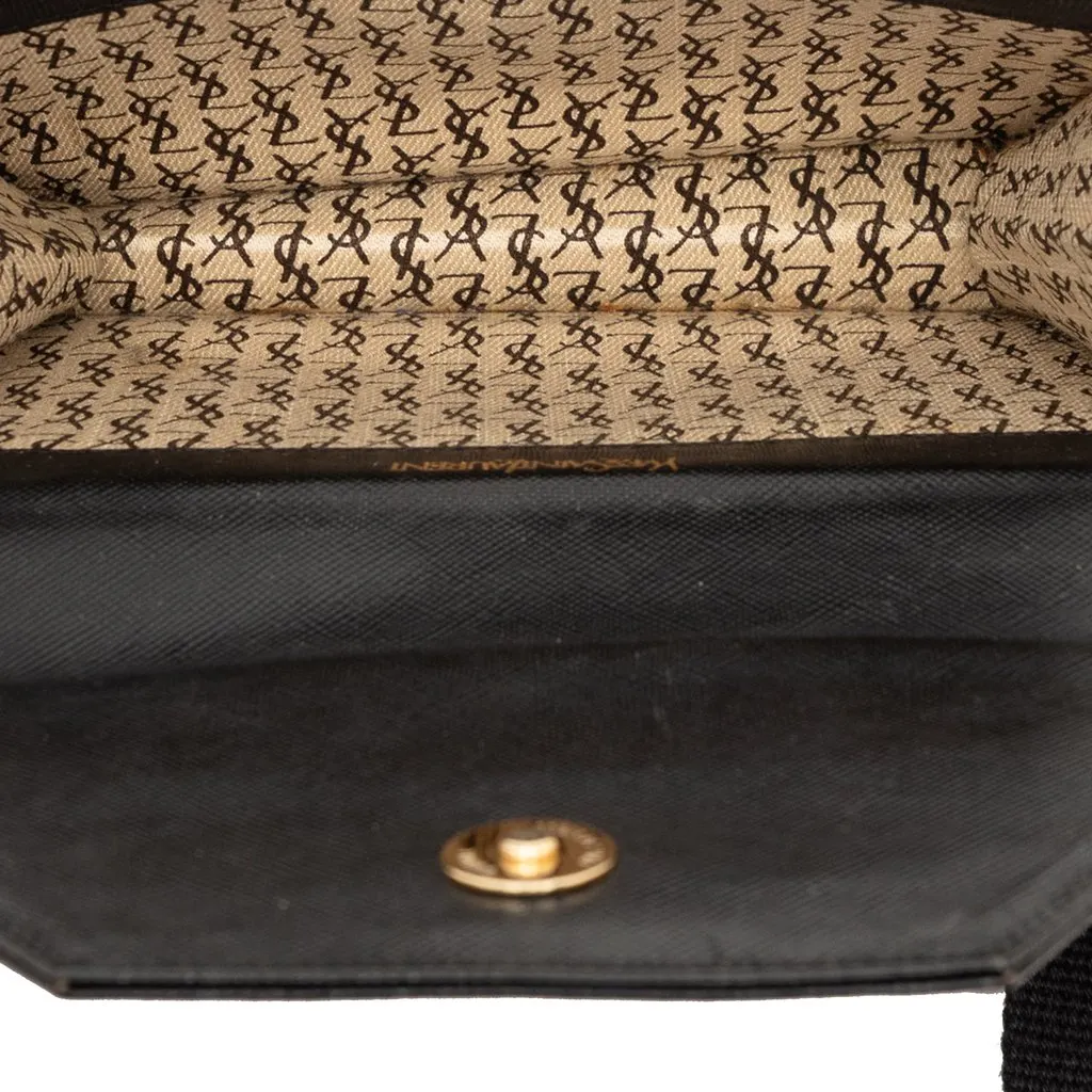 Saint Laurent Studded Leather Belt Bag Black Leather Very good - Model View