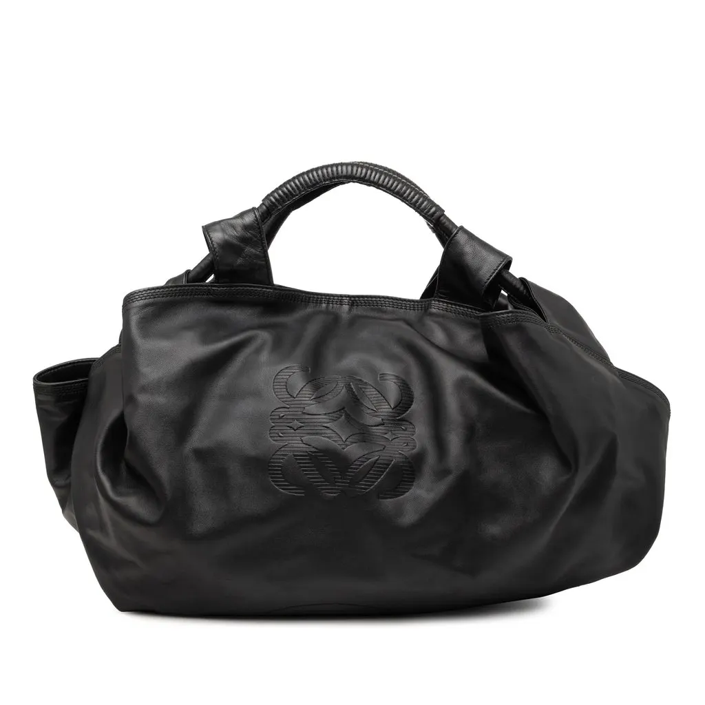LOEWE Nappa Aire Black Leather Very good - Front View
