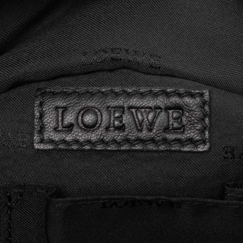 LOEWE Nappa Aire Black Leather Very good - Box View