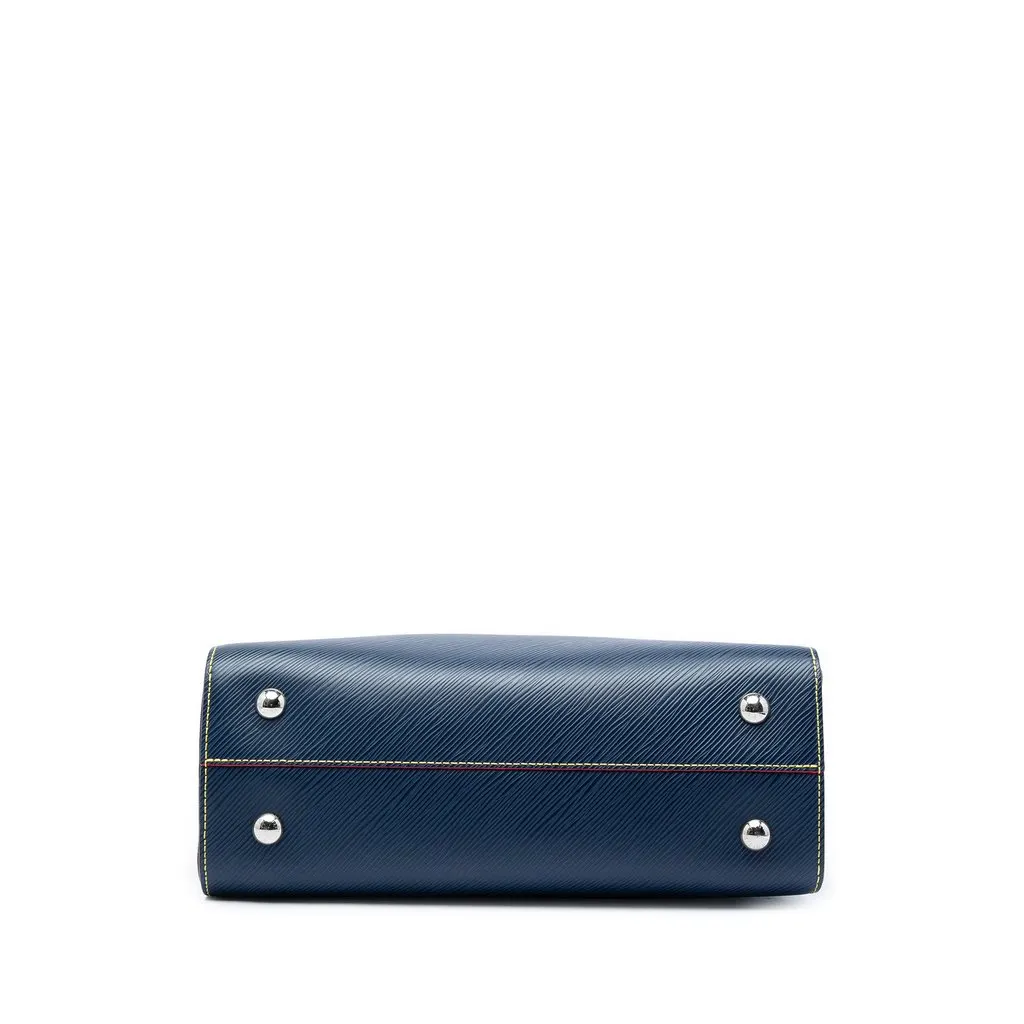Louis Vuitton Epi Twist Satchel Blue Leather Very good - Inside View