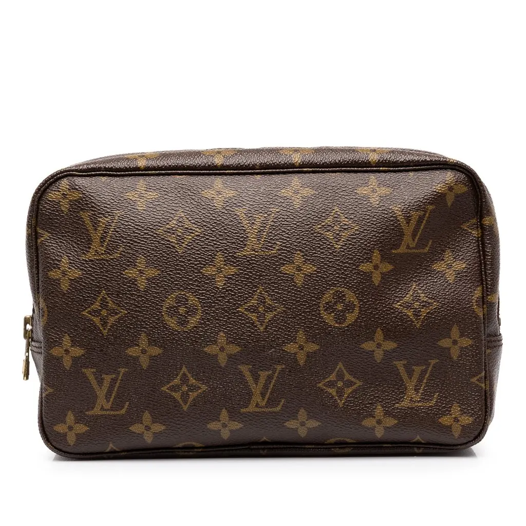 Louis Vuitton Monogram Trousse Toilette 23 Brown Canvas Very good - Front View