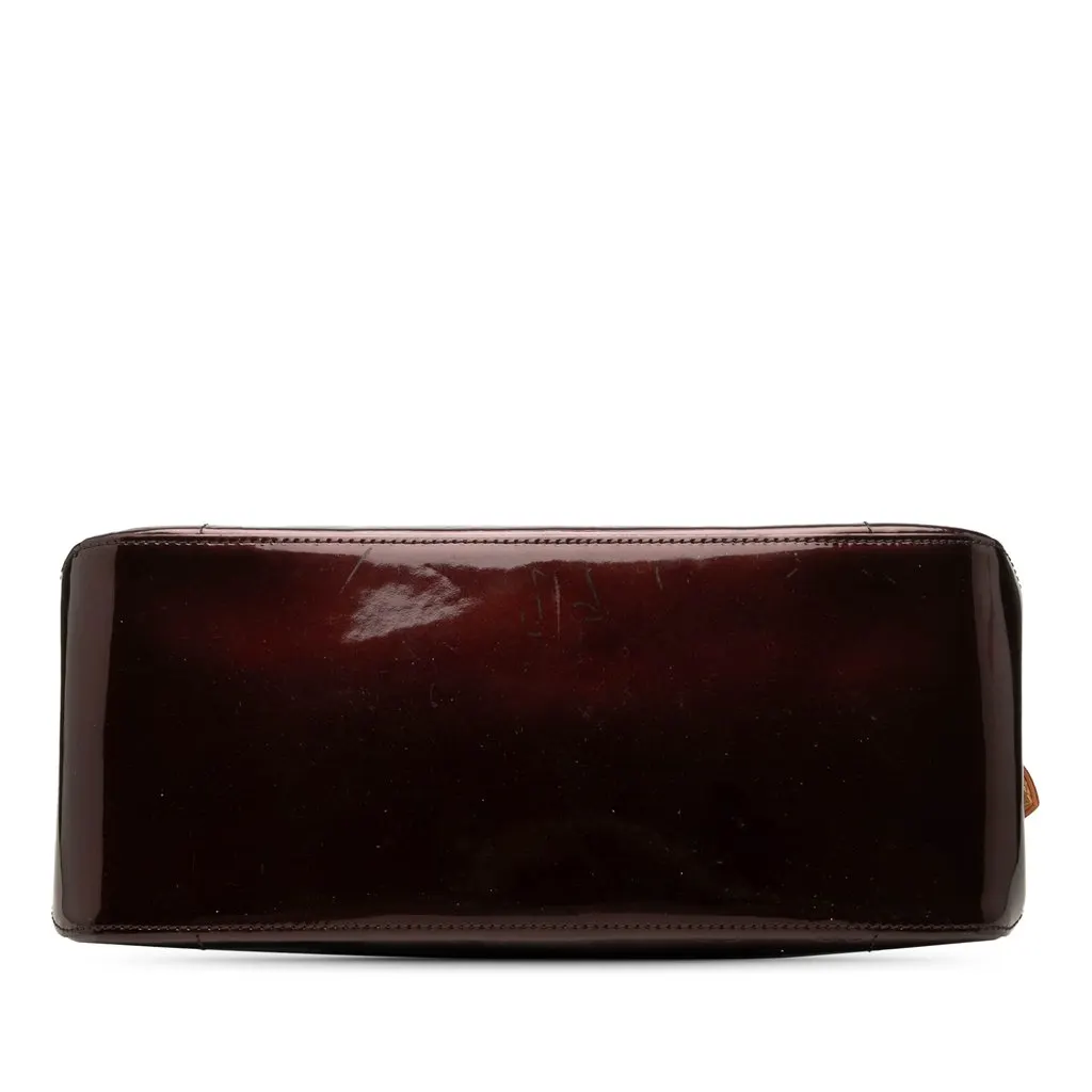 Louis Vuitton Monogram Vernis Rosewood Avenue Red Leather Very good - Inside View