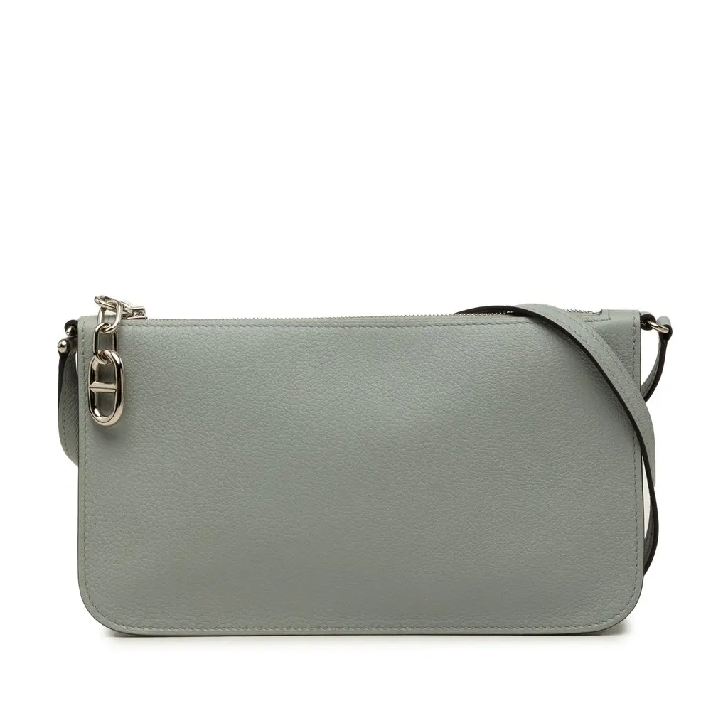 Hermès Evercolor Zipengo Chain D Ancre To Go Pouch MultiColor Leather Very good - Front View