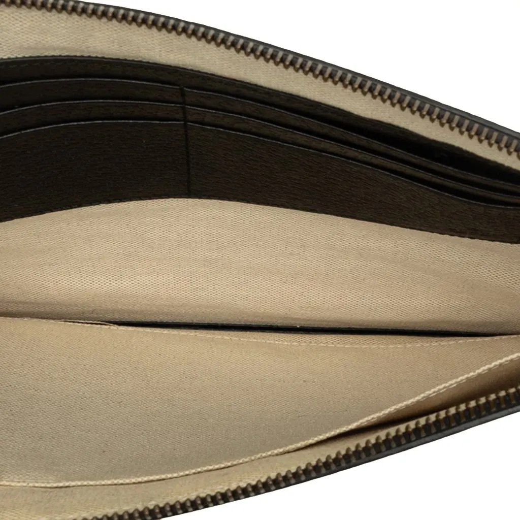 Gucci GG Marmont Calfskin Clutch Black Leather Very good - Model View