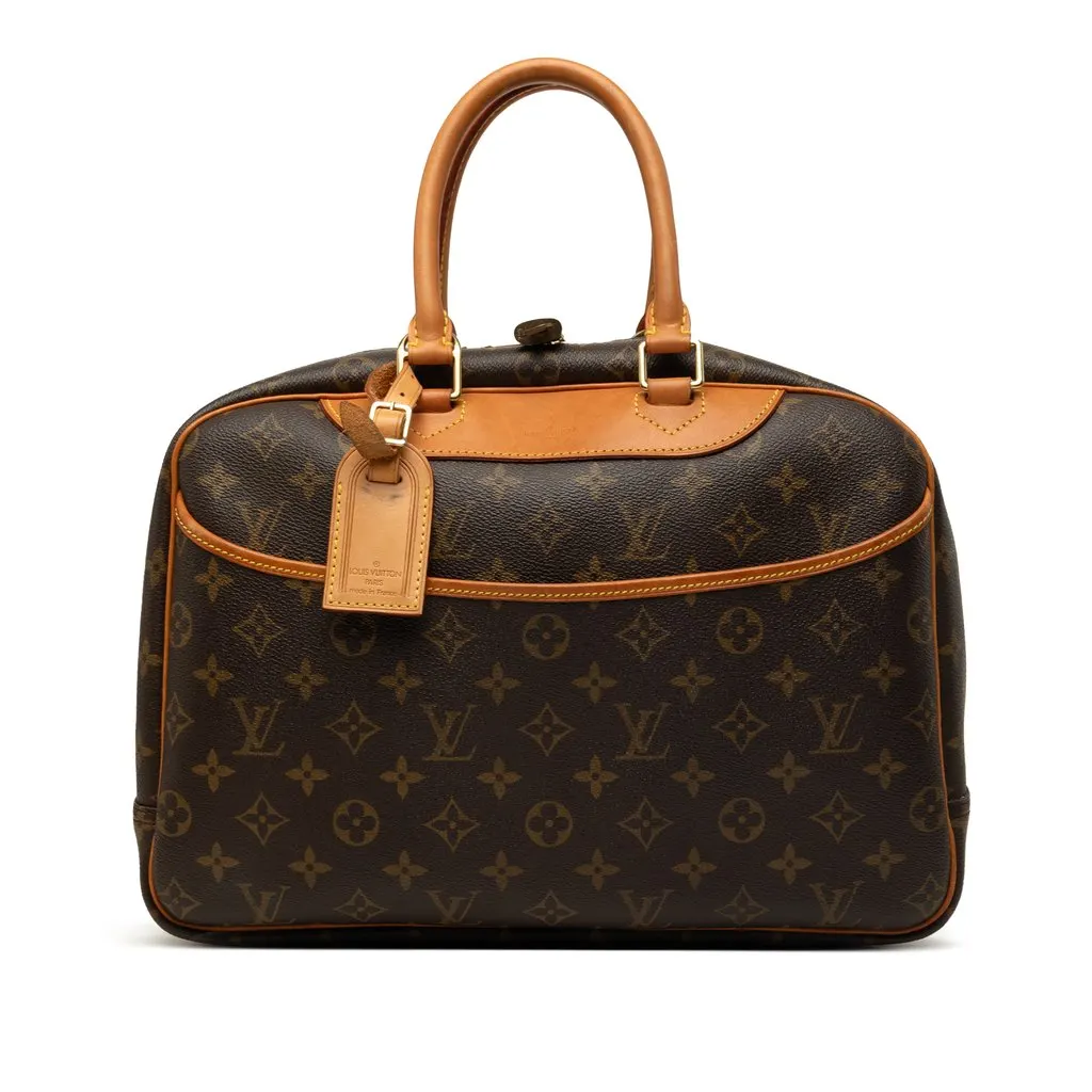 Louis Vuitton Monogram Deauville Brown Very good - Front View