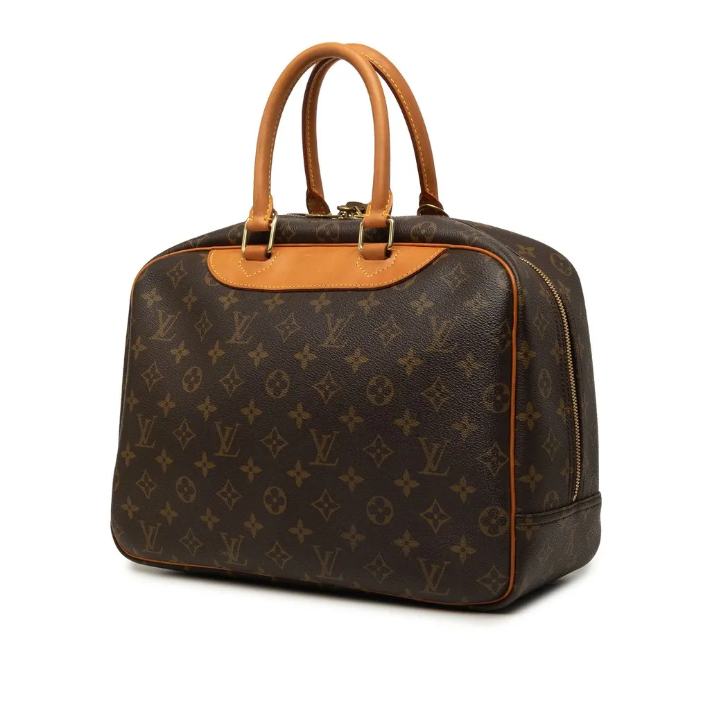Louis Vuitton Monogram Deauville Brown Very good - Back View