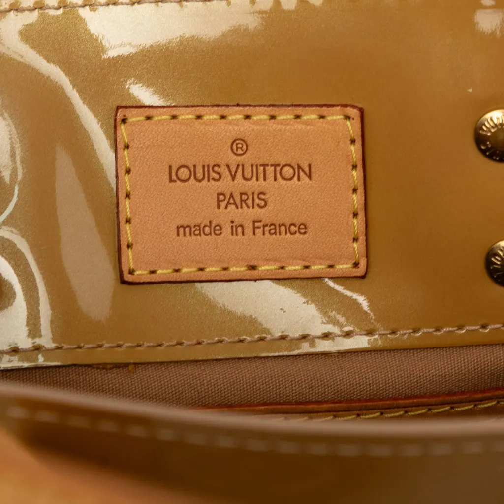 Louis Vuitton Monogram Vernis Reade PM Beige Leather Good - Box View