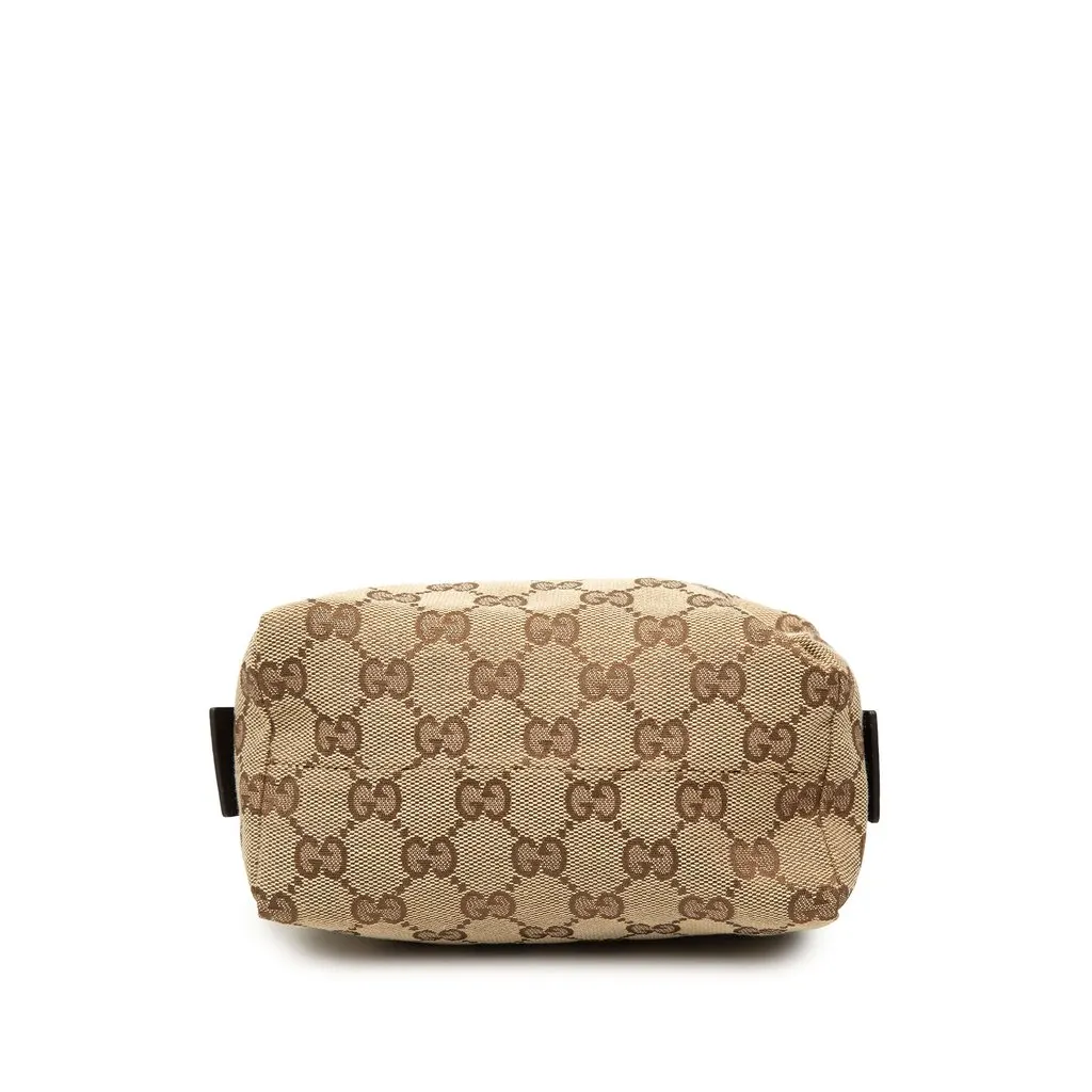 Gucci GG Canvas Pouch Beige Good - Inside View