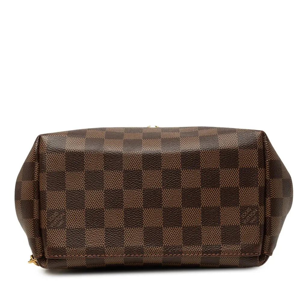 Louis Vuitton Damier Ebene Clapton Brown Canvas Good - Inside View