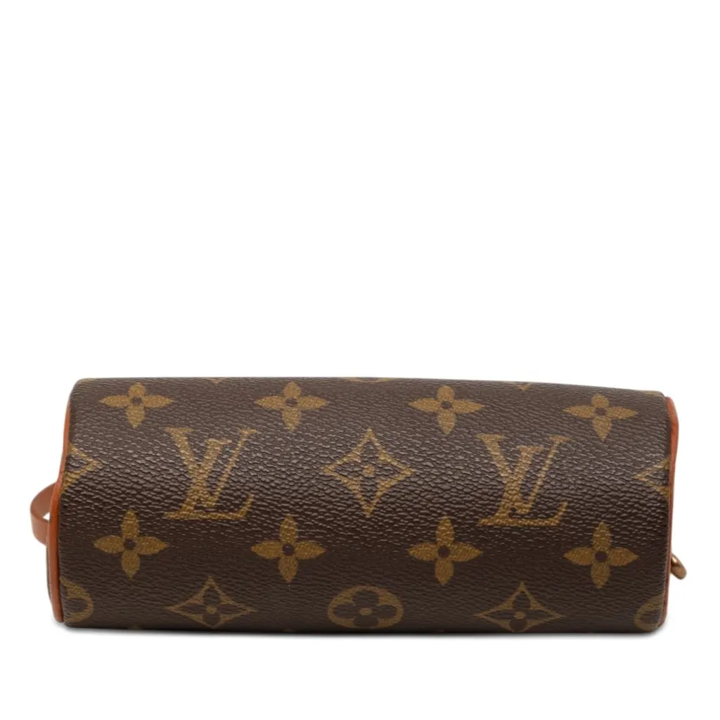Louis Vuitton Monogram Papillon Pochette Brown Very good - Inside View