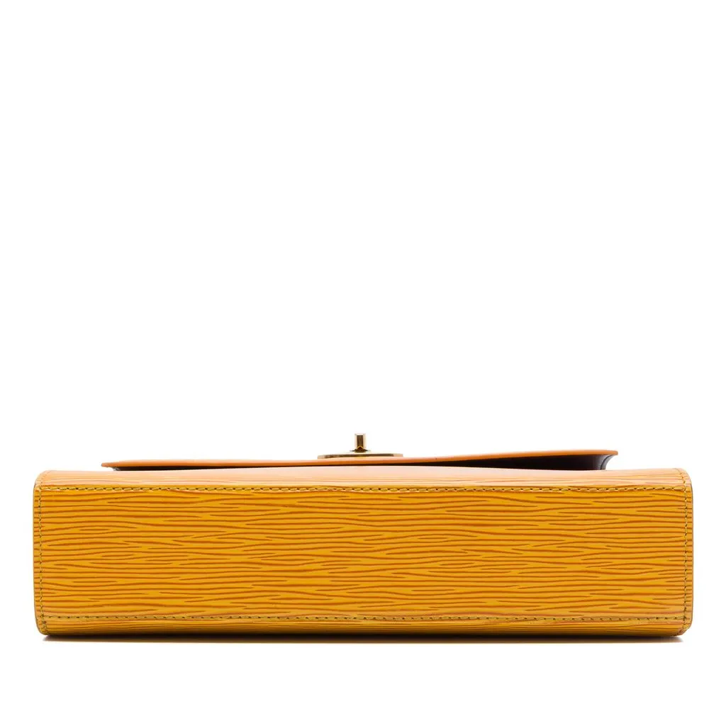 Louis Vuitton Epi Malesherbes Yellow Leather Good - Inside View
