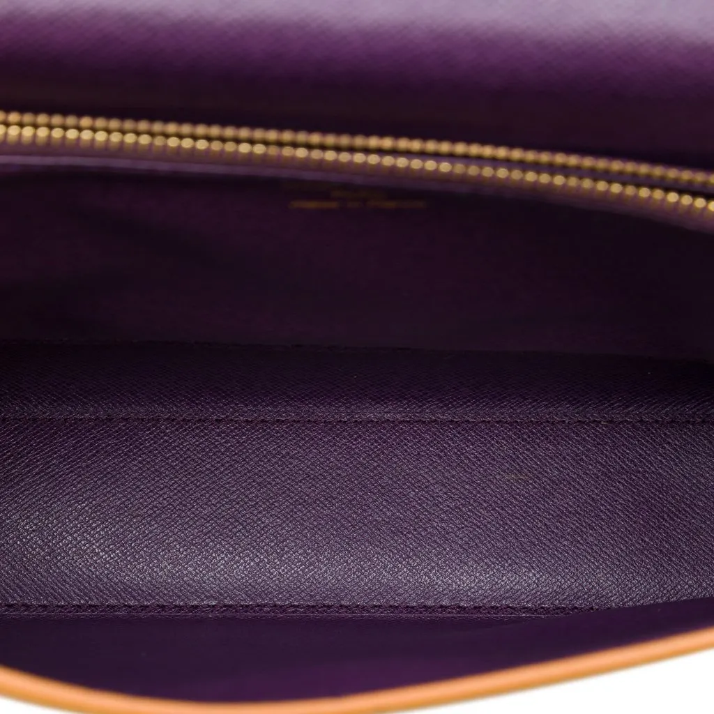 Louis Vuitton Epi Malesherbes Yellow Leather Good - Model View