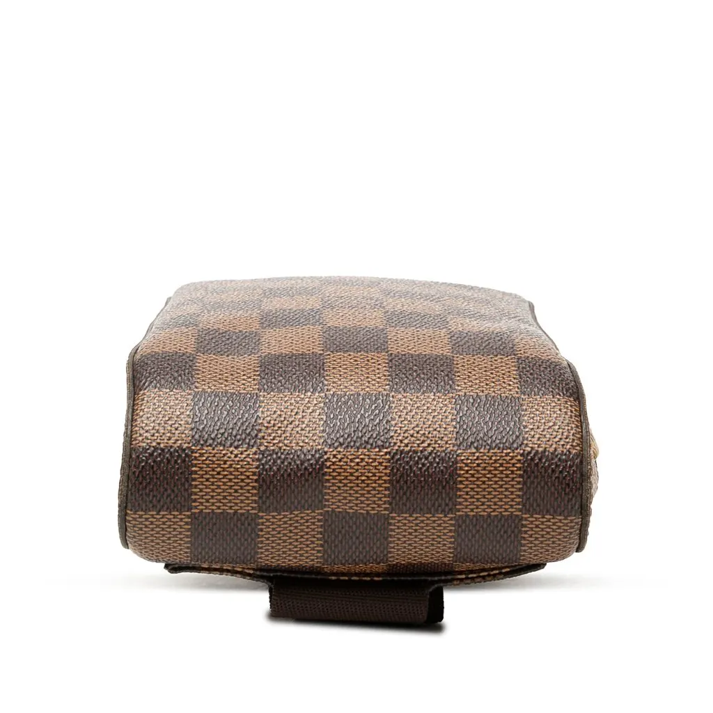 Louis Vuitton Damier Ebene Geronimos Brown Canvas Good - Inside View