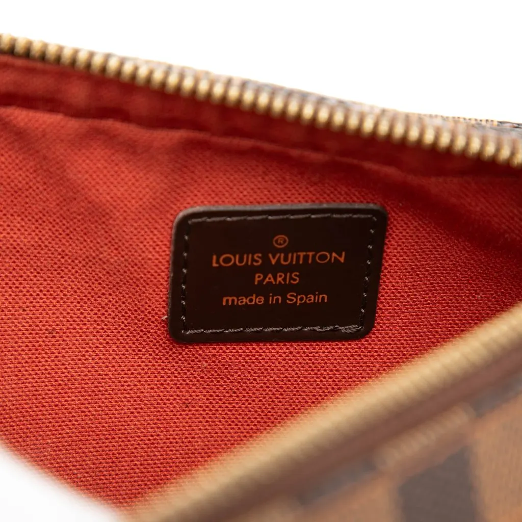 Louis Vuitton Damier Ebene Geronimos Brown Canvas Good - Box View