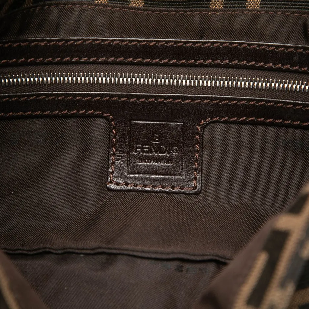 Fendi Zucca Canvas Baguette Brown Canvas Very good - Box View