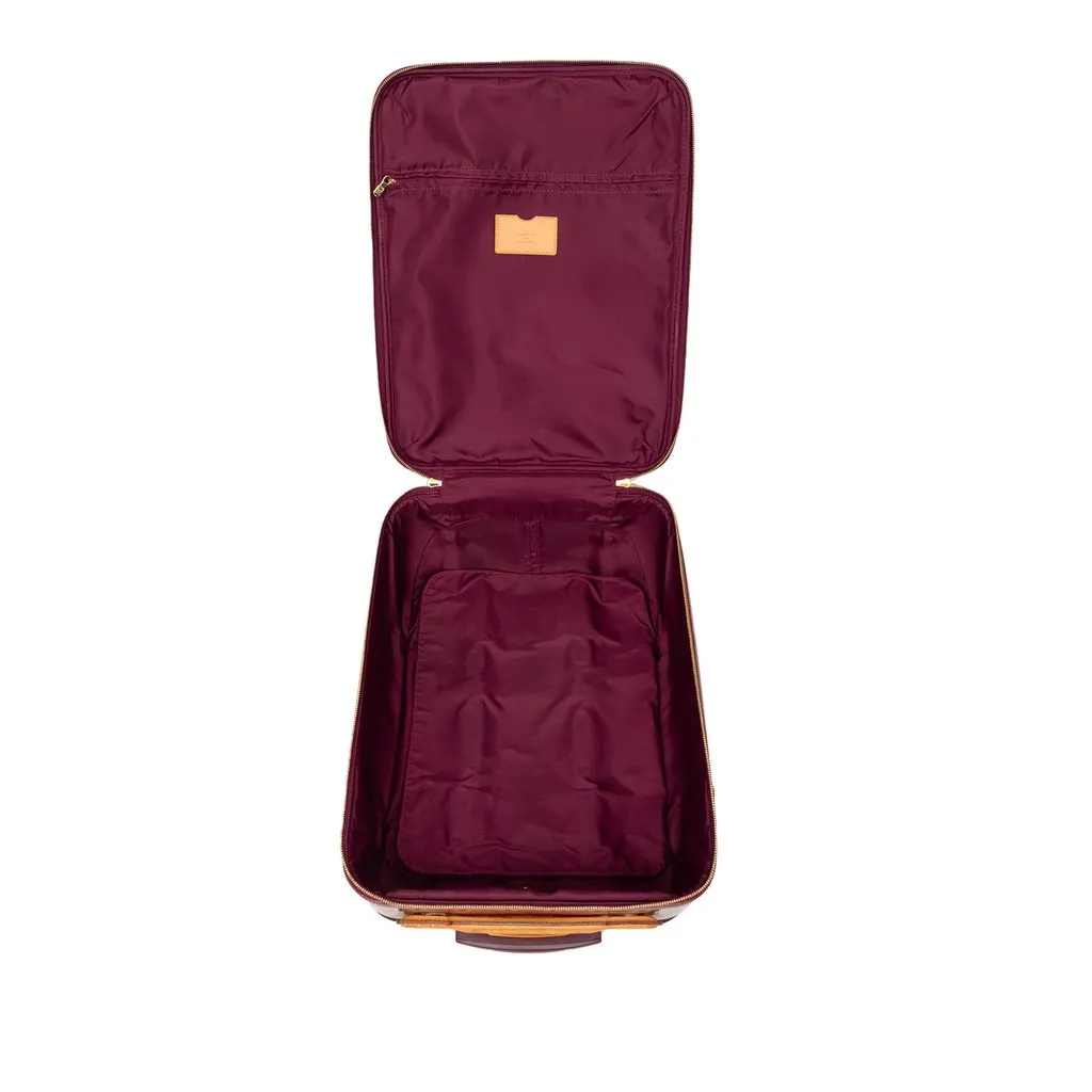Louis Vuitton Monogram Vernis Pegase 45 Red Leather Very good - Model View