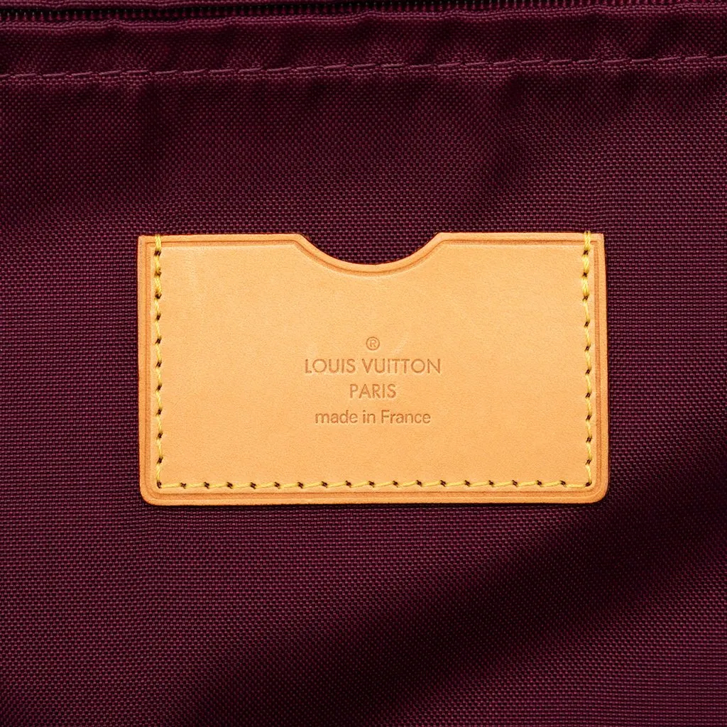 Louis Vuitton Monogram Vernis Pegase 45 Red Leather Very good - Box View