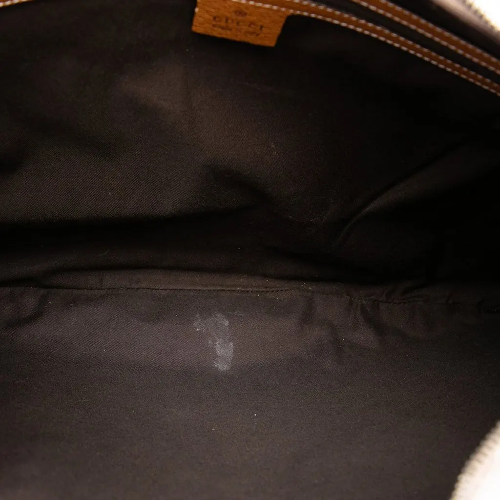Gucci GG Canvas Hobo Beige Very good - Model View