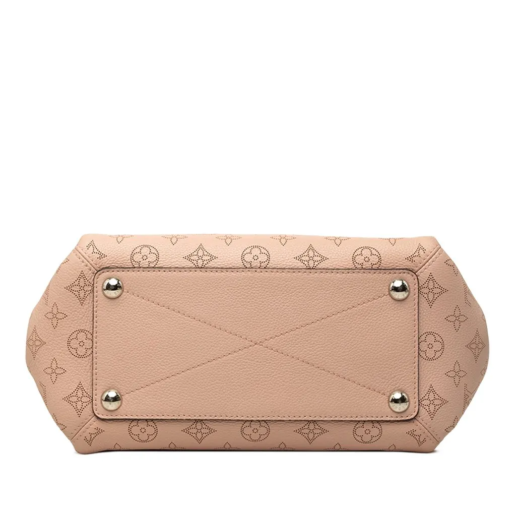Louis Vuitton Monogram Mahina Babylone PM Pink Leather Very good - Inside View