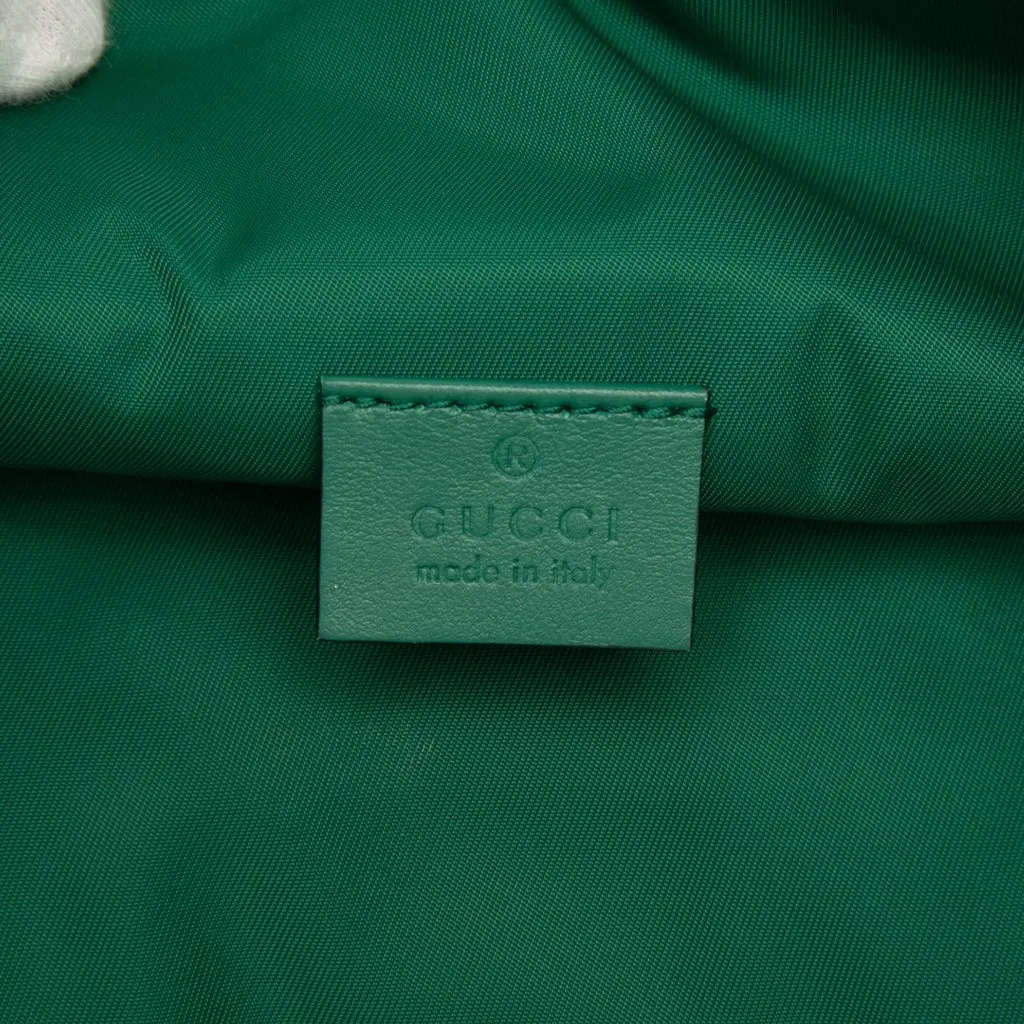 Gucci Childrens GG Nylon Web Tote Blue Polyamide Good - Box View