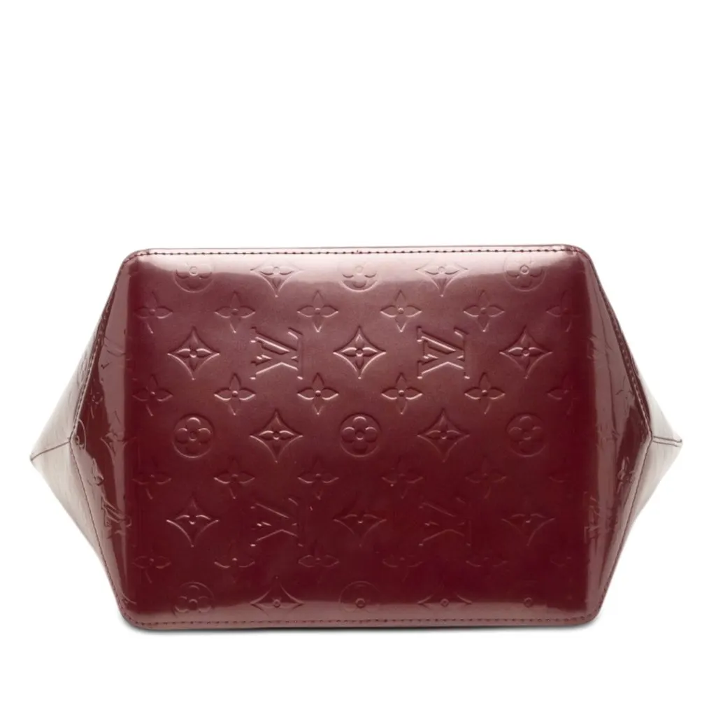 Louis Vuitton Monogram Vernis Bellevue PM Purple Leather Good - Inside View