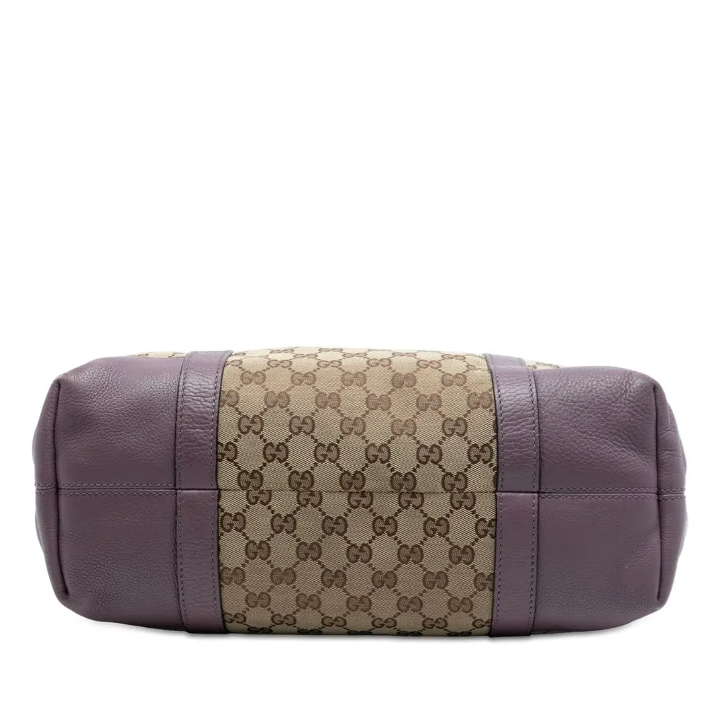 Gucci GG Canvas Miss GG Tote Beige Very good - Inside View