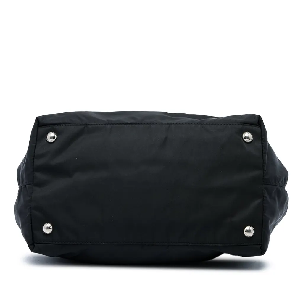 Prada Tessuto Fiocco Bow Tote Black Polyamide Good - Inside View