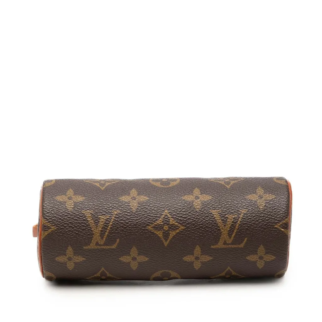 Louis Vuitton Monogram Papillon Pochette Brown Very good - Inside View