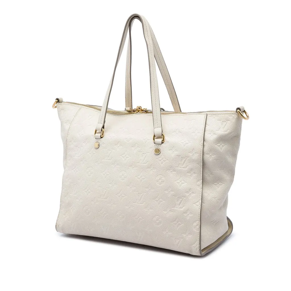 Louis Vuitton Monogram Empreinte Lumineuse PM Beige Leather Very good - Back View