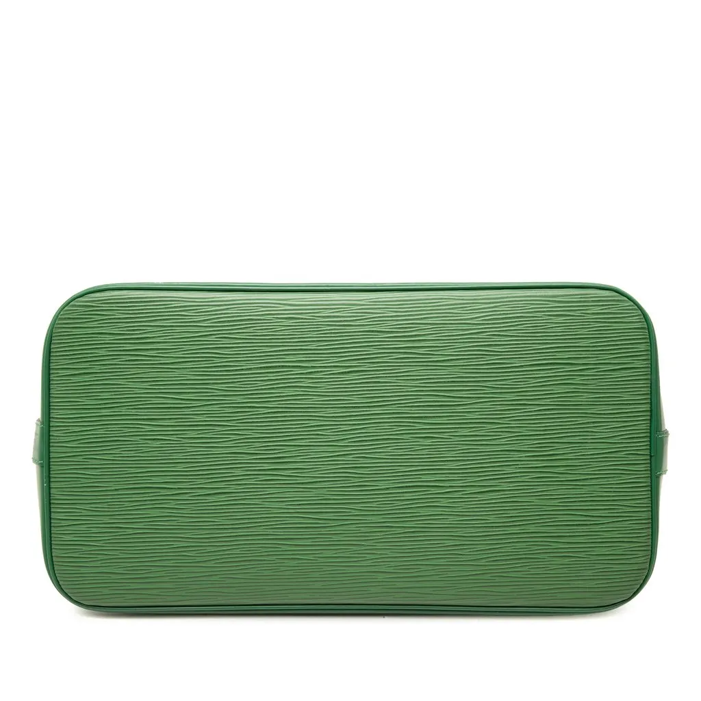 Louis Vuitton Epi Alma PM Green Leather Very good - Inside View