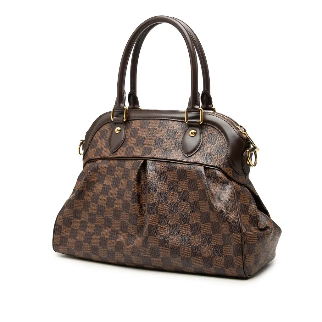 Louis Vuitton Damier Ebene Trevi PM Brown Canvas Very good - Back View