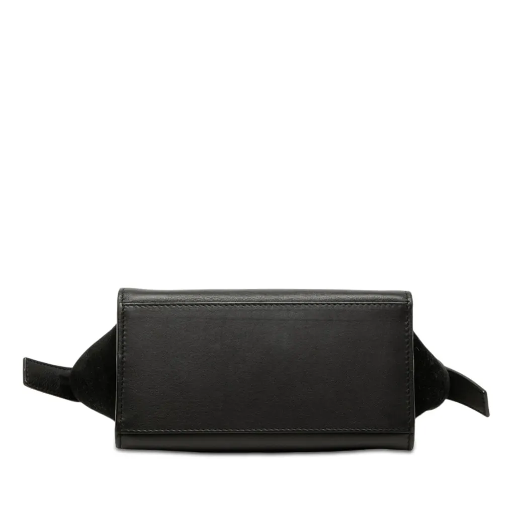 Saint Laurent Toy Leather Monogram Cabas Black Leather Very good - Inside View